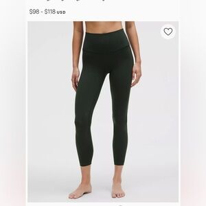 Women’s Lululemon Align Black Leggings